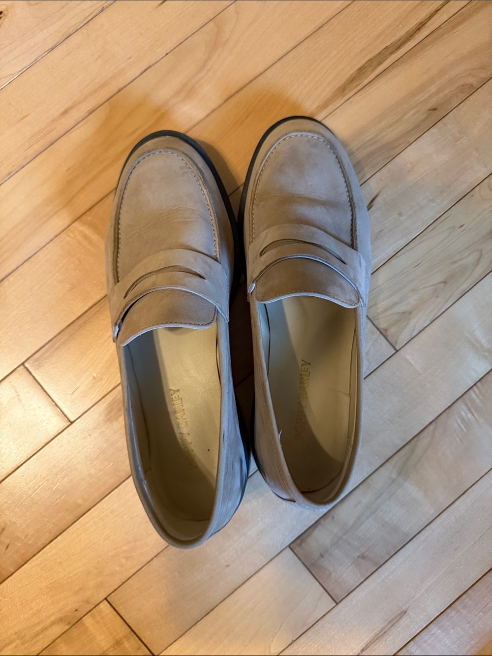 Poppy Barley Milan Loafers in beige